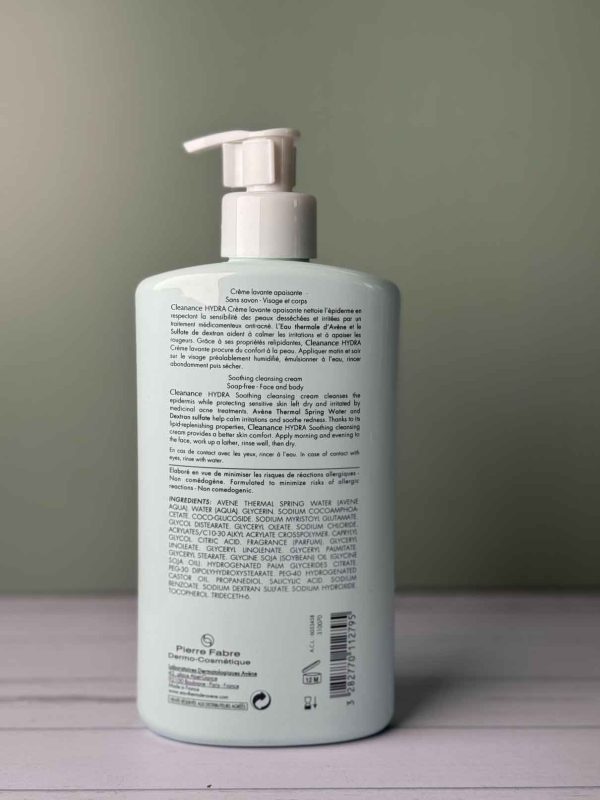 ژل شستشو صورت و بدن اون Avene مدل Cleanance HYDRA - Image 2