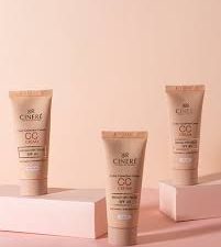 کرم پودر روشن‌کننده سی‌سی کرم مدیوم سینره spf40