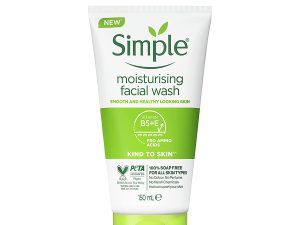 ژل شستشوی مرطوب‌کننده صورت سیمپل مدل Moisturising